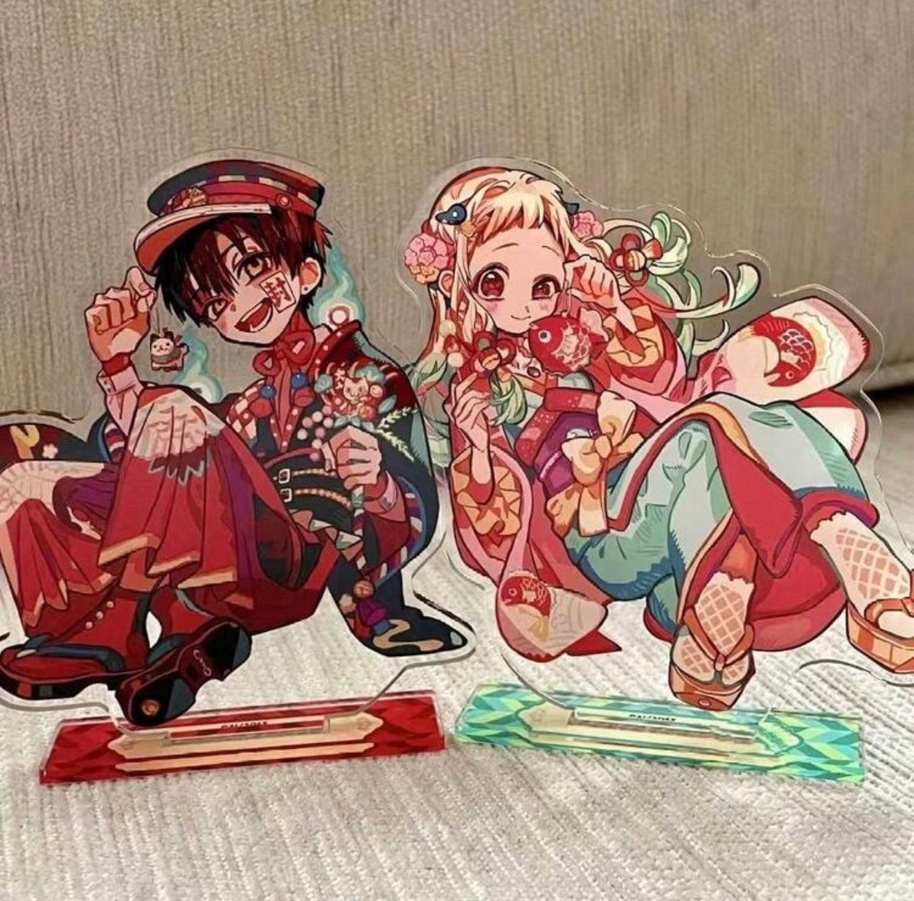 Toilet Bound Hanako-Kun Nene and Hanako Acrylic Stands