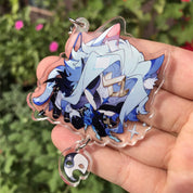 Genshin Impact Il Dottore Acrylic Keychain
