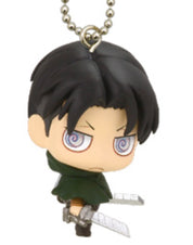 Attack on Titan Shingeki no Kyojin Vol 1 Deformed Figure Gashapon Keychains RARE