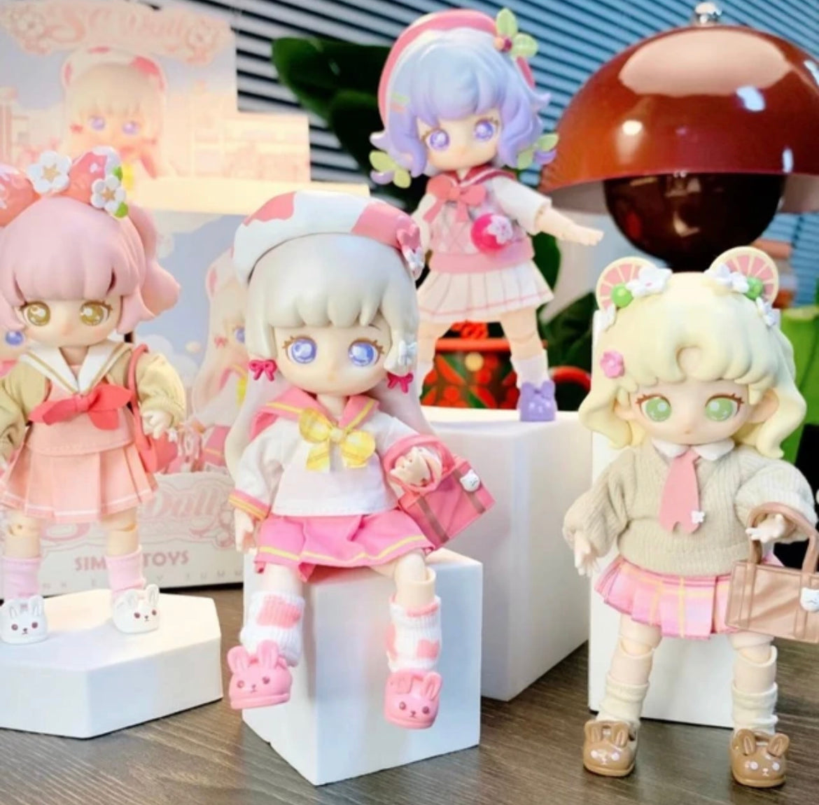 BJD: Pastel Blossoms Dolls Blind boxes