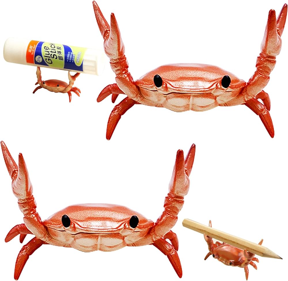 Crab Pen Holder Mini Figure
