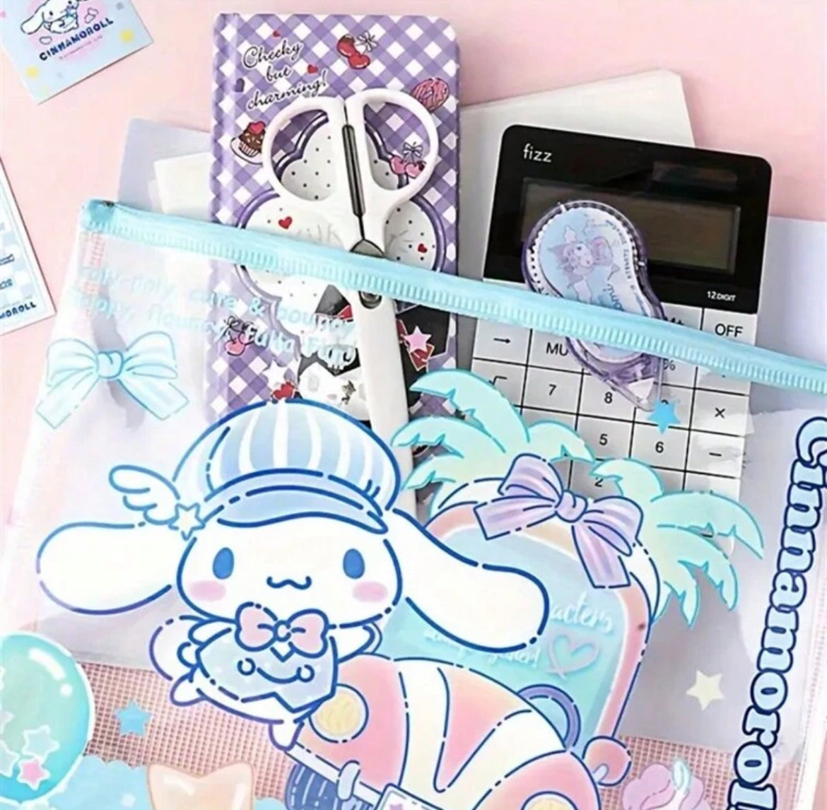 Sanrio Mesh pouch Pencil Case