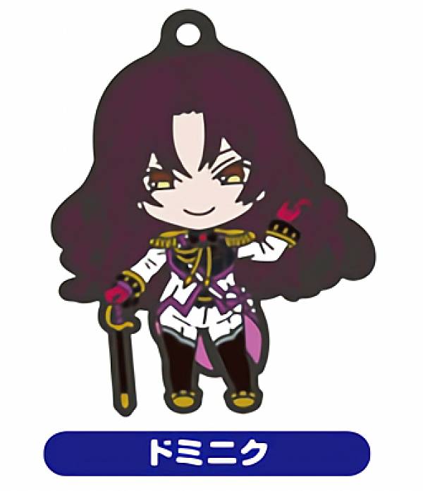 The Case Study Of Vanita Official Gashapon Rubber keychain RARE