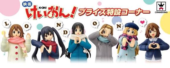 K-ON! Azusa Nakano London Figure RARE