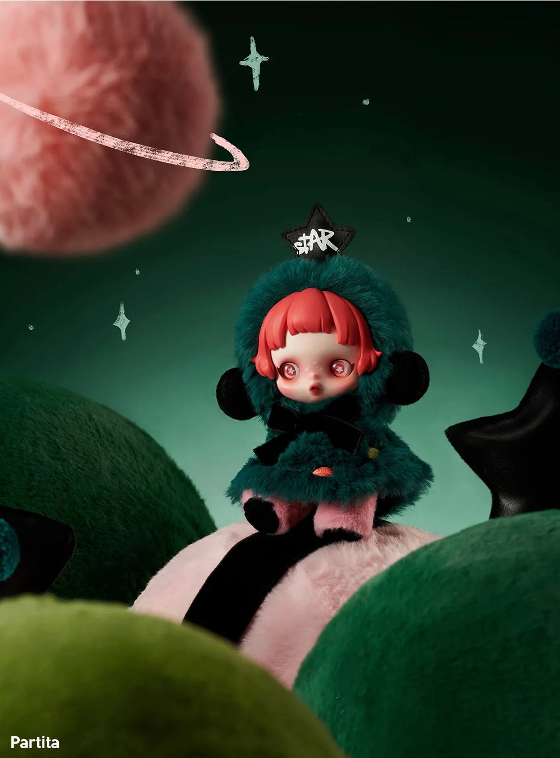 Skullpanda Winter Symphony Blind Box Plush Dolls by Pop Mart (Confirmed Style Available)
