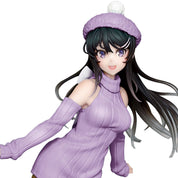 Rascal Does Not Dream of Bunny Girl Senpai Mai Sakurajima Knit One-Piece Coreful Figure by Taito