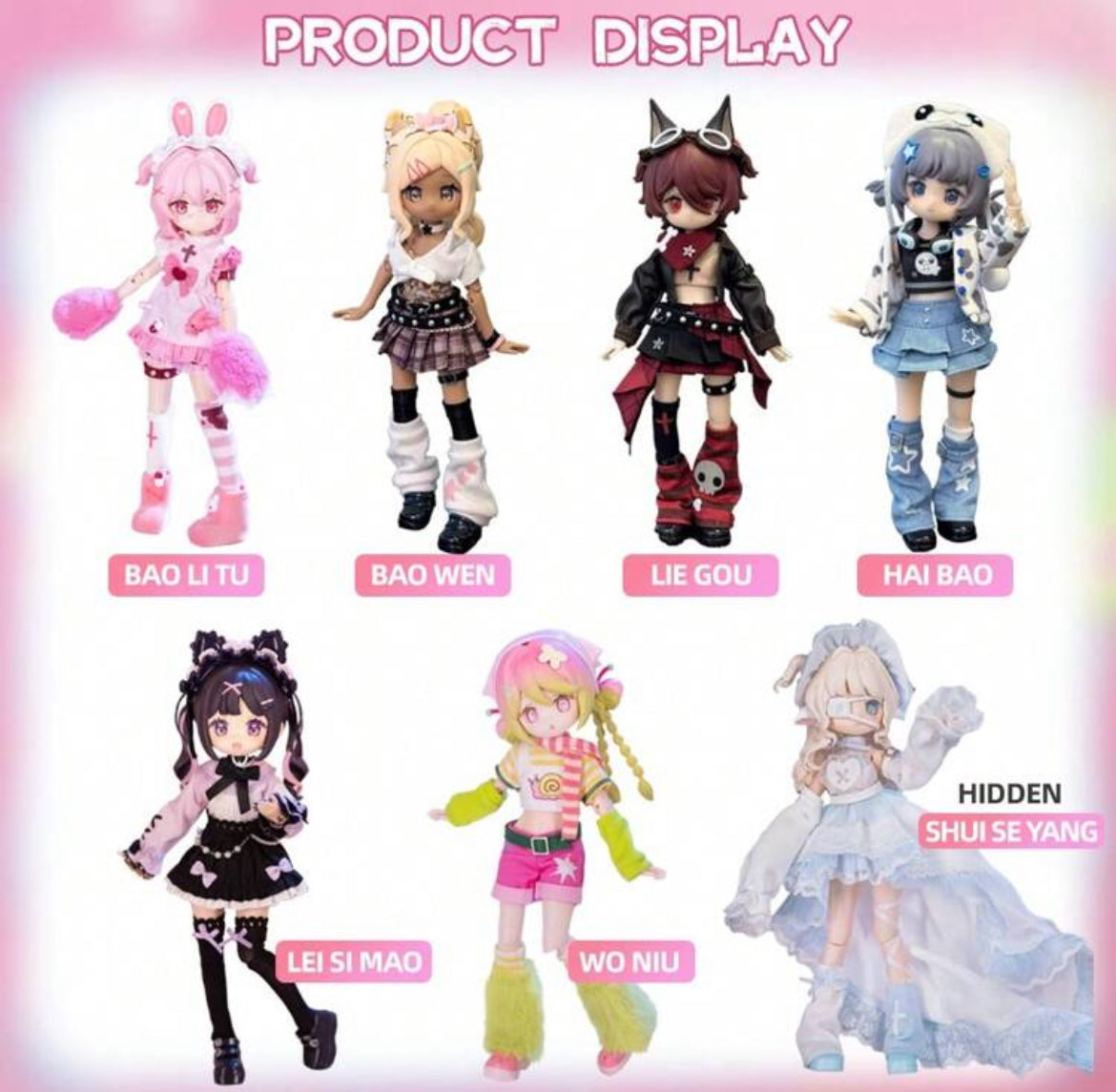 Liberty Claim Electronic Pet BJD Blind Box Doll