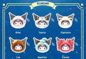 Sanrio Kuromi Zodiac Series Plush Keychain Blind Box (Confirmed Styles)