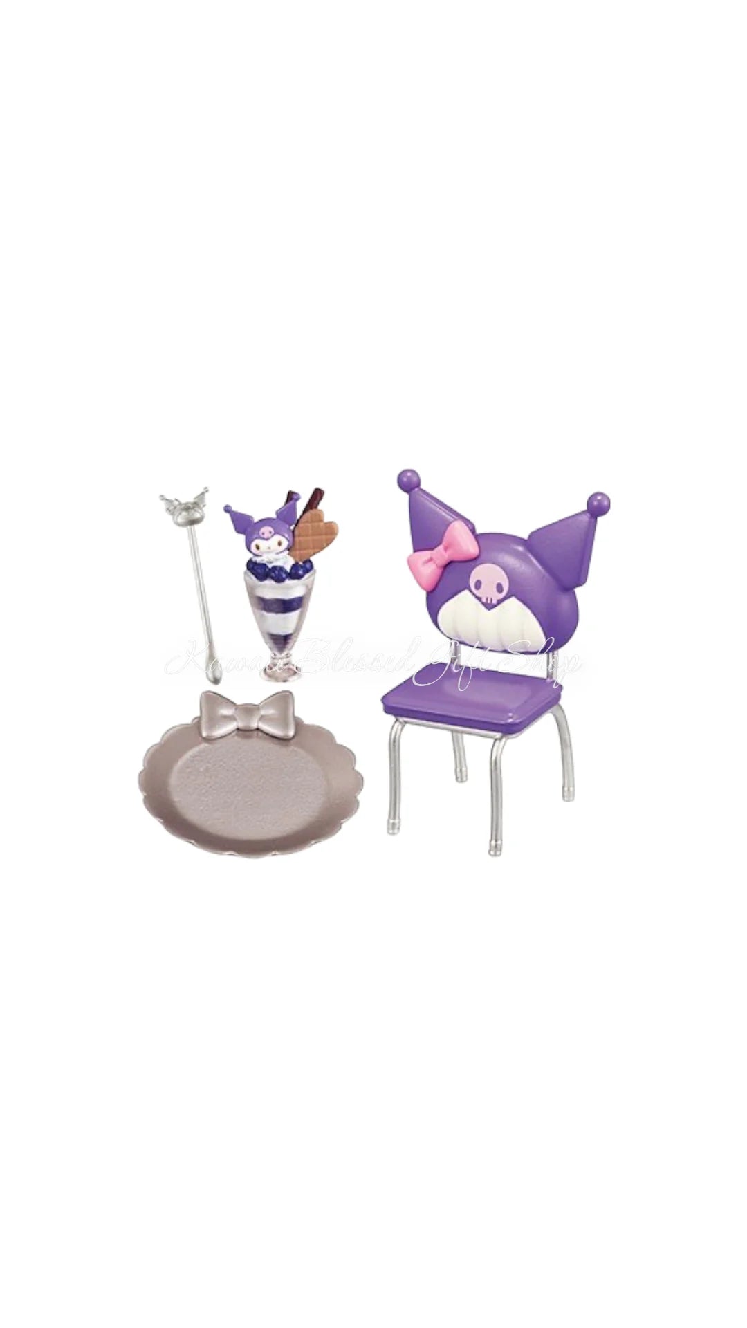 Sanrio My Melody and Kuromi Cafe Re-ment (Complete Set)