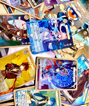 Genshin Impact Official Collector Card TCG (random lot of 5-7 cards)
