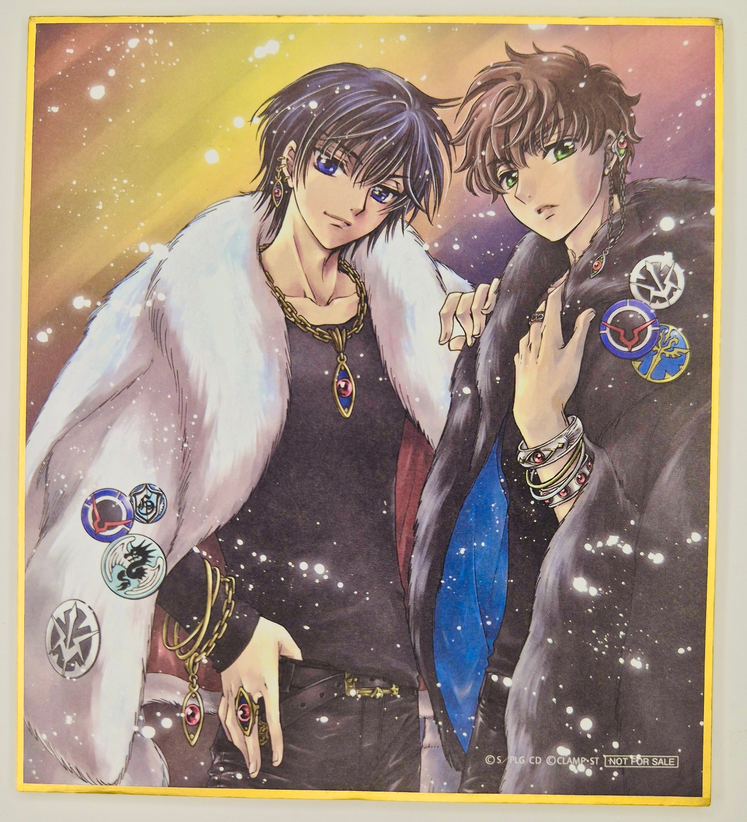 Code Geass Lelouch And Suzaku Shikishi Board JP RARE