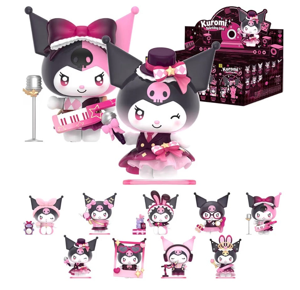 Sanrio Kuromi Sparkling Idol Blind Box Figure (1 Random Box)