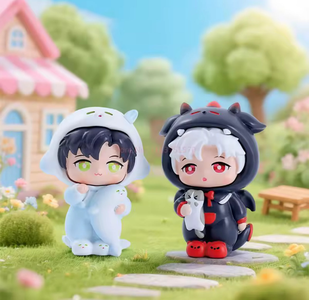 Love and Deepspace Party Babies Ceramic Blind Box Figures