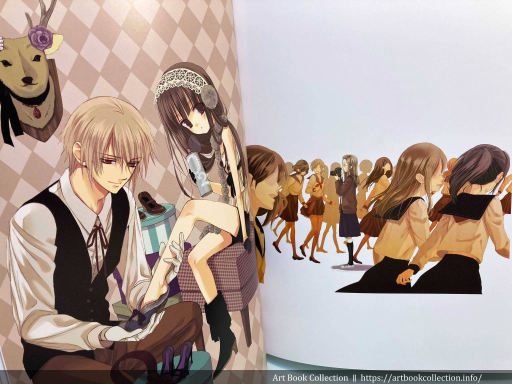 Fujiwara Cocoa Official Artbook JP Inu x Boku ss Dear Ookami San