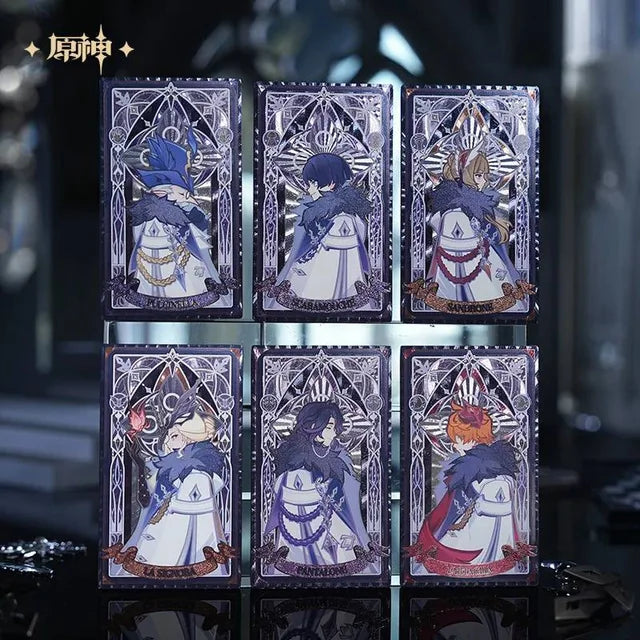 Genshin Impact Official Harbingers Collector Display Card Blind Bag (1 Random Character)