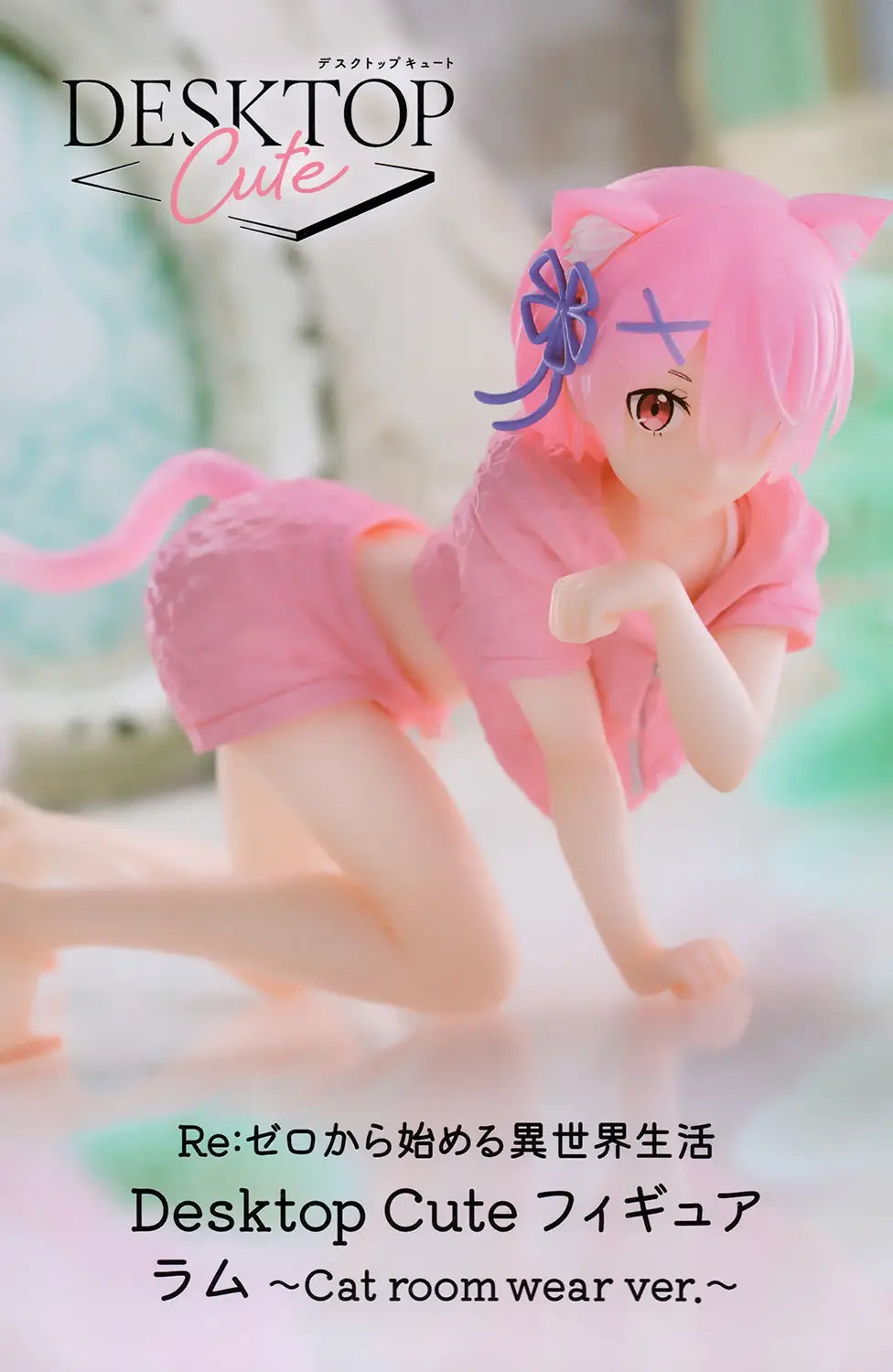 Re:Zero Starting Life in Another World Desktop Cute Figure Ram Cat Room Wear Ver. Re Zero