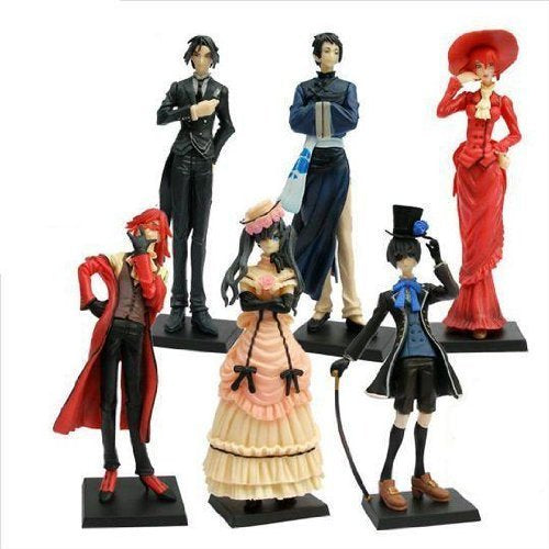 Black Butler Trading Arts Vintage set of 3 figures rare (3 PCs)