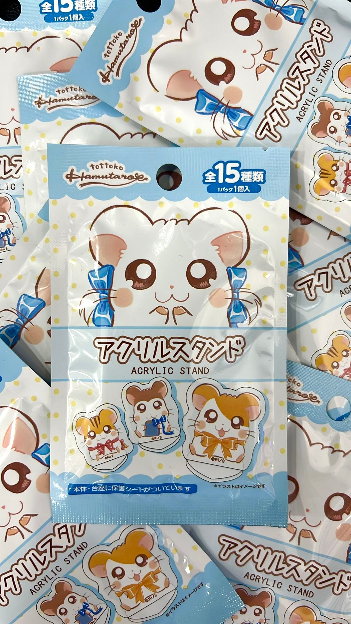 Hamtaro Official Collector Acrylic Stand Blind Bag (1 Random Acrylic Stand)