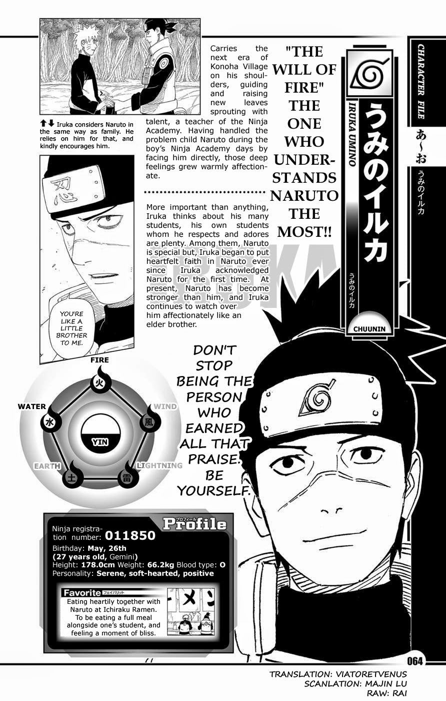 Naruto The Official Character Data Book English