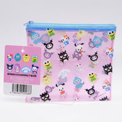 Official Sanrio Pixel Art Transparent Pouch