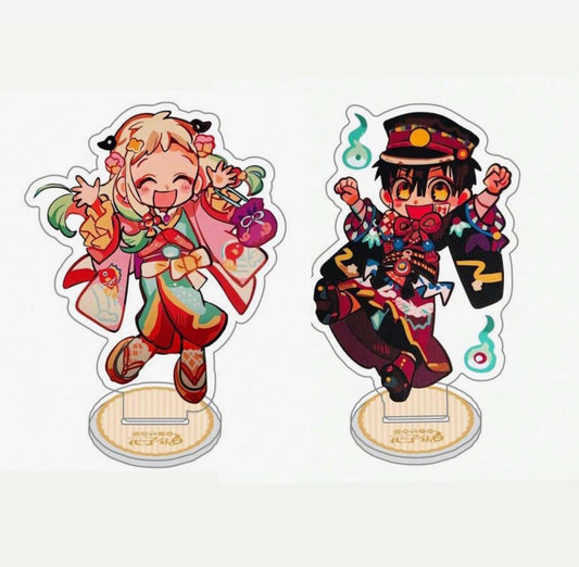 Toilet Bound Hanako-Kun Nene and Hanako Acrylic Stands