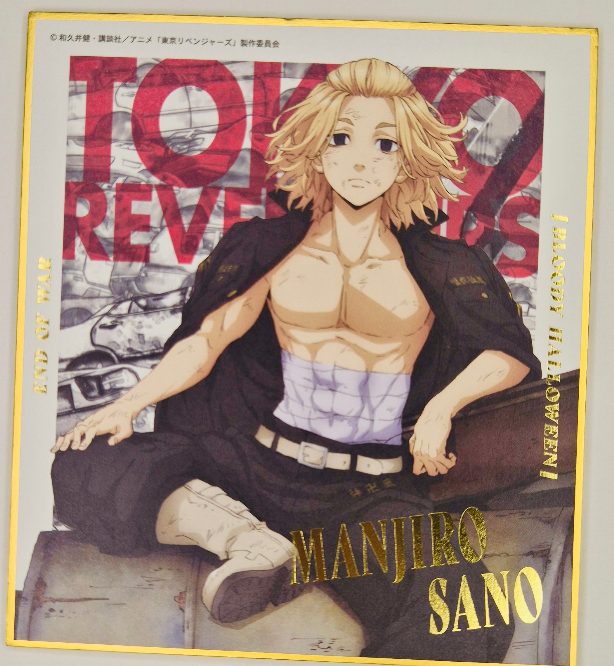 Tokyo Revengers Mikey Shikishi Board