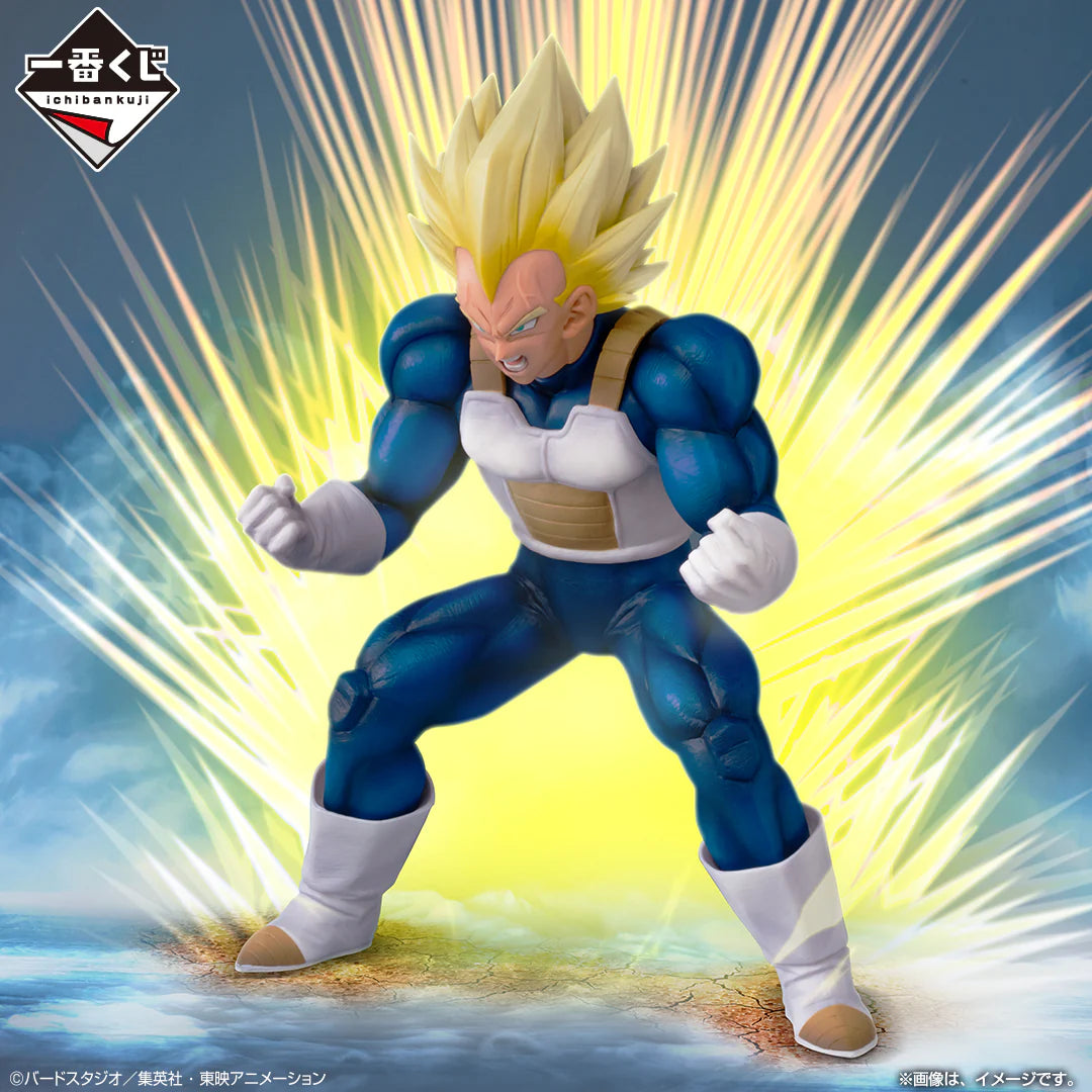 OPEN BOX Dragon Ball Ichiban Kuji Figure  "  Super Saiyan Vegeta "   C Prize