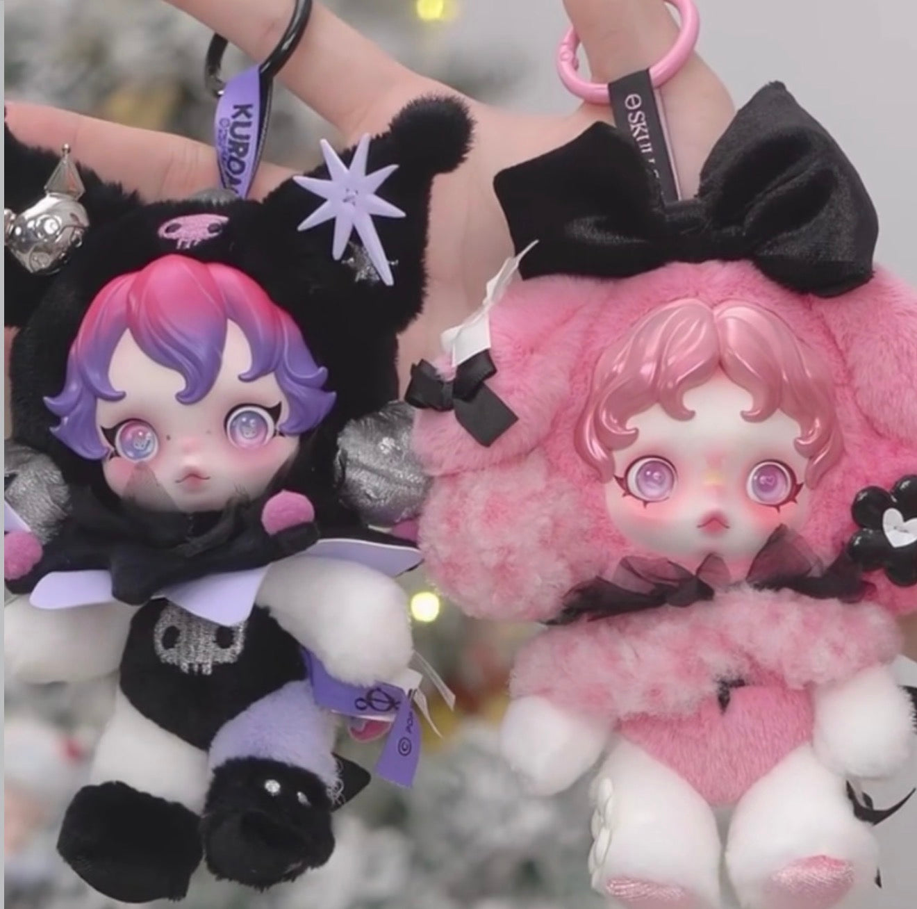 Skullpanda x My Melody Limited Edition Plush by Pop Mart