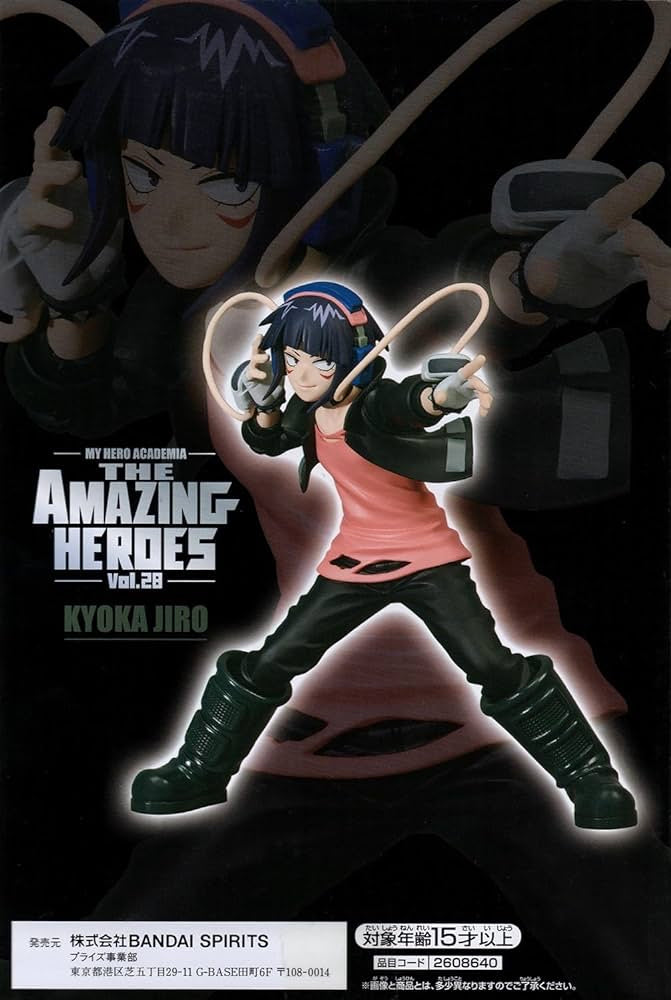 My Hero Academia: The Amazing Heroes Kyoka Jiro Bandai Figured