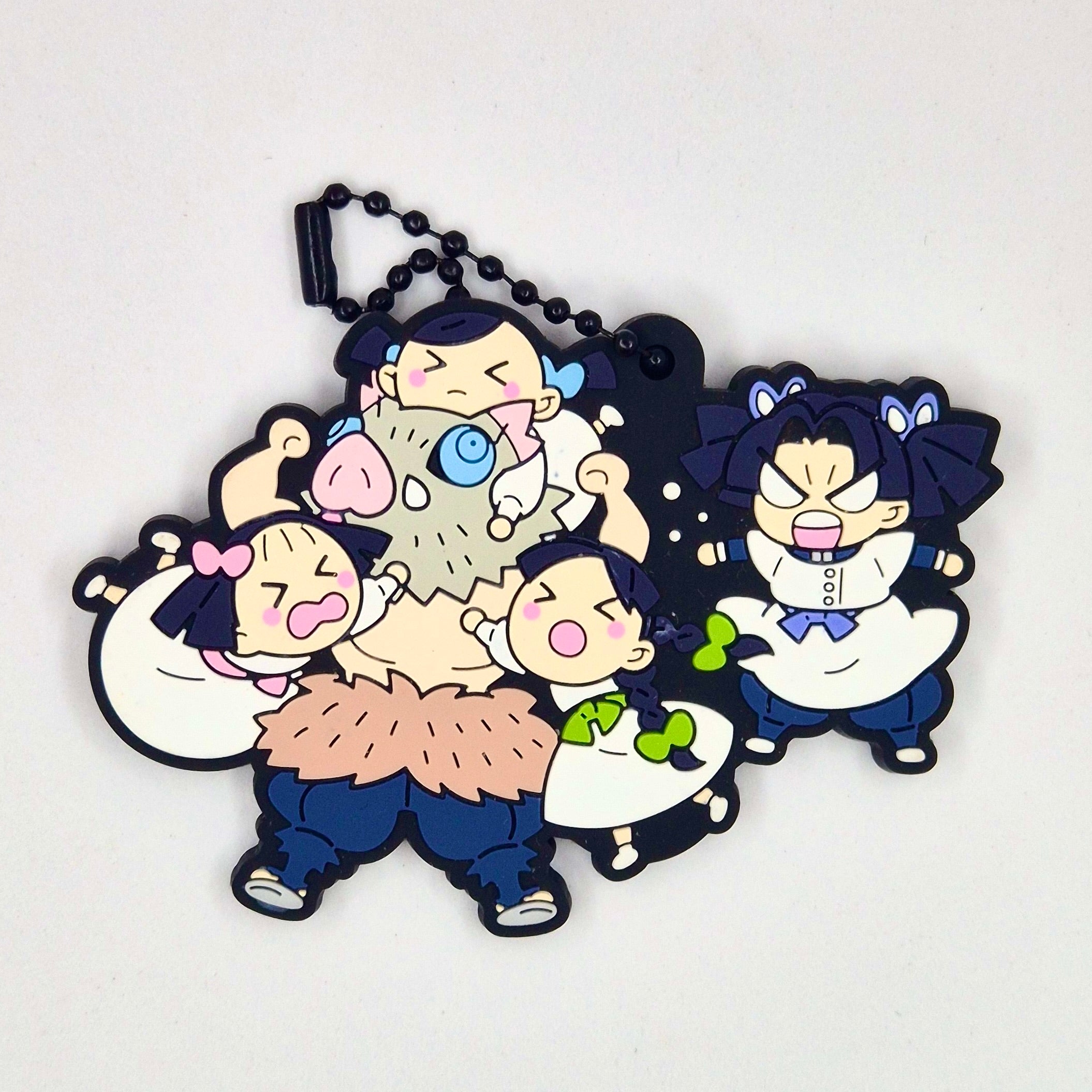 Demon Slayer Official Inosuke Rubber Keychain