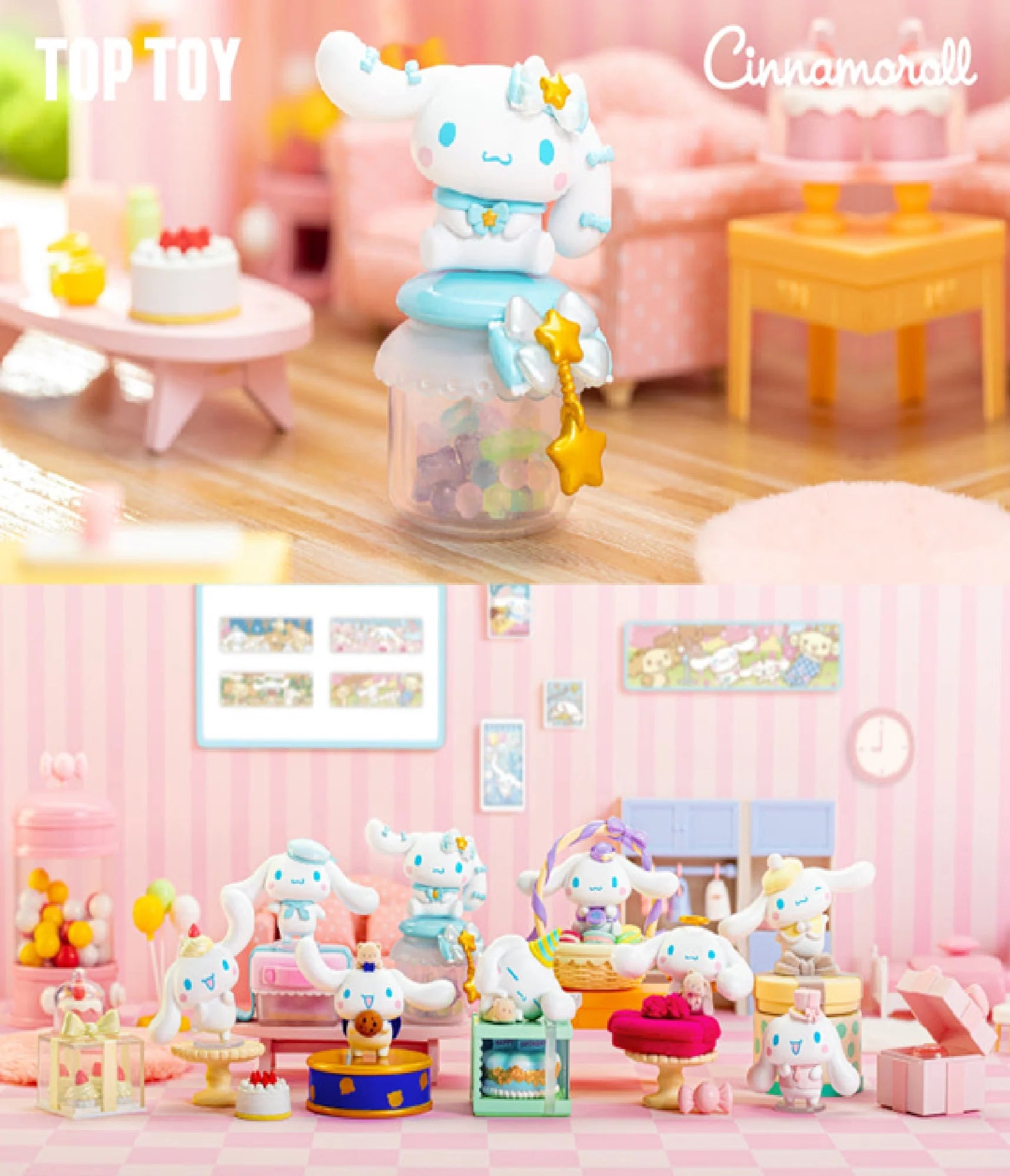 Sanrio Cinnamoroll Sweet Gift Blind Box Figures by Toptoy