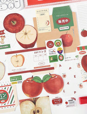 Japanese Themed Laser Cut Vintage Sticker Pack (1 Random Pack)