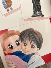 Baby & Me انا و اخي Official Artbook 1996