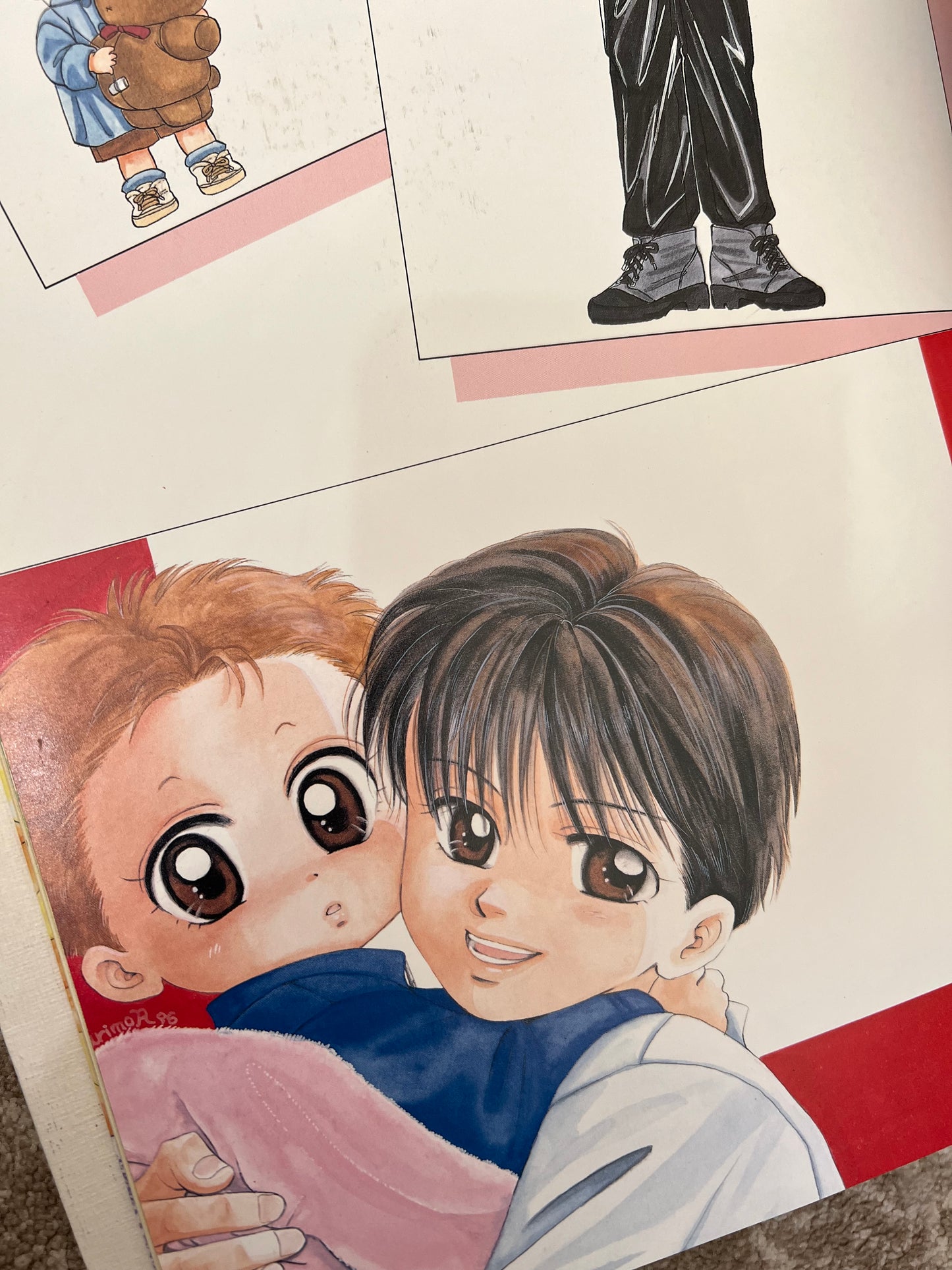Baby & Me انا و اخي Official Artbook 1996
