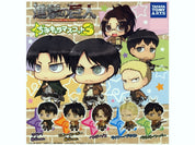 Attack on Titan Shingeki no Kyojin Vol 3 Deformed Figure Gashapon Keychains RARE