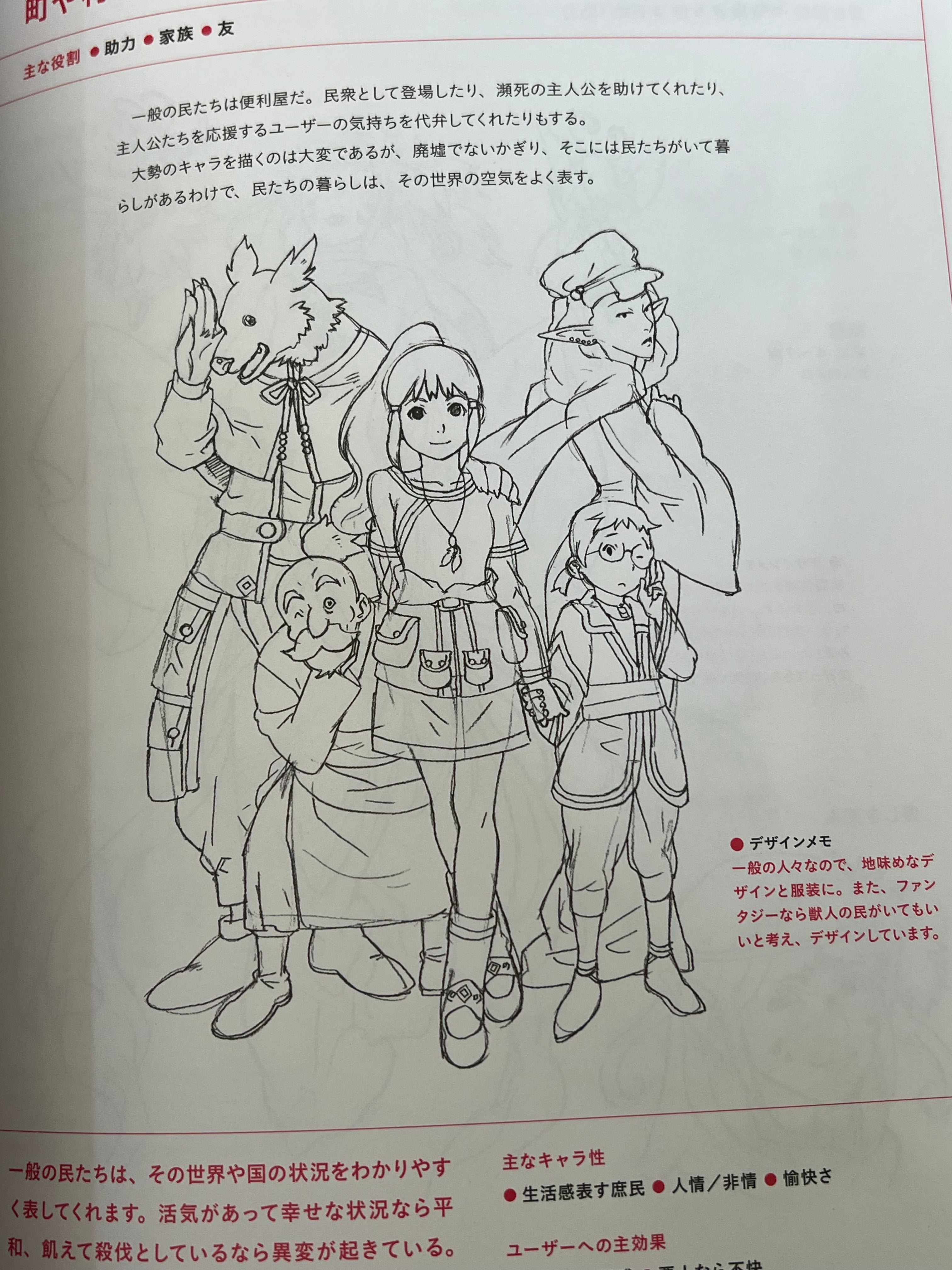 Character Design Mihoncho Book