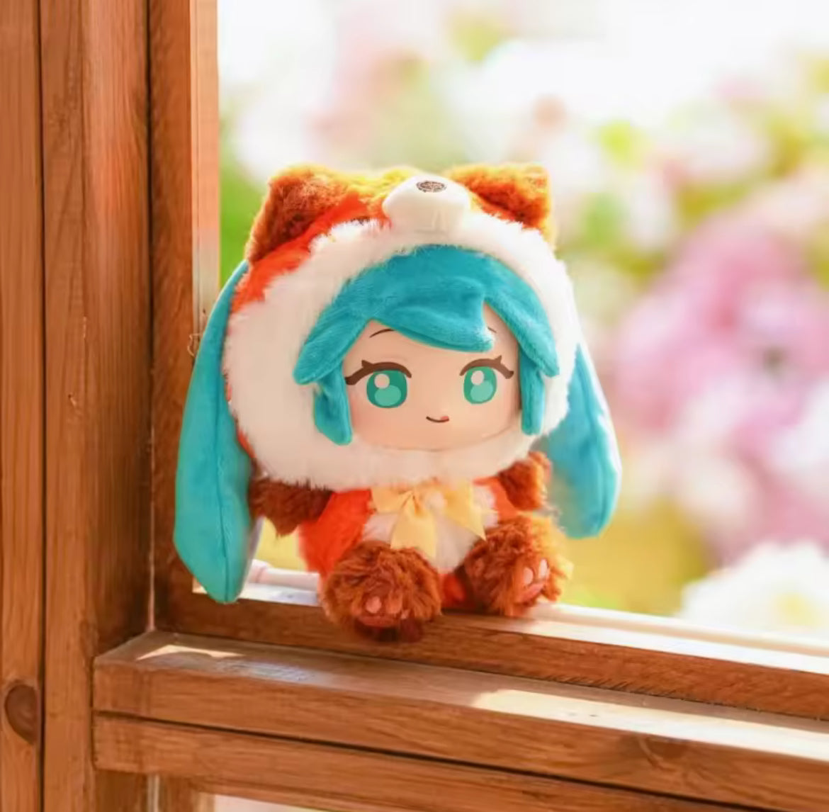 Vocaloid Project Sekai Hatsune Miku Rin Len Blind Box Plush Keychain