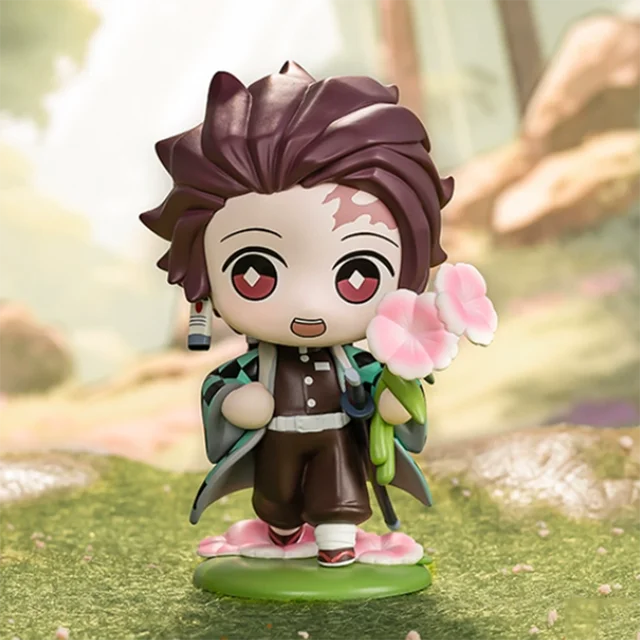 Demon Slayer Flowers Series Blind Box Figures by Popmart
