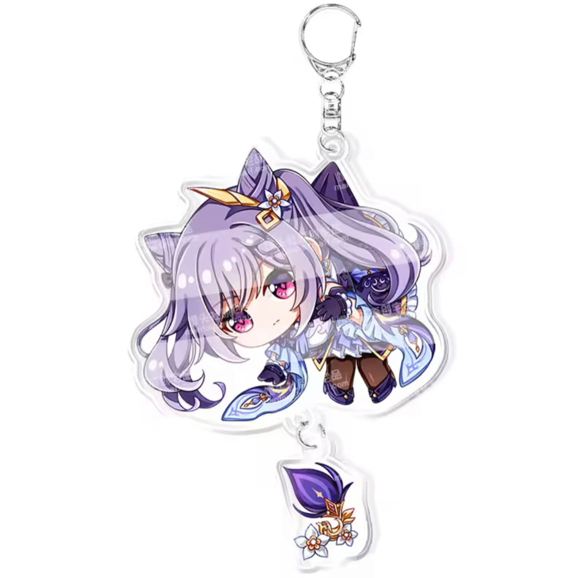 Genshin Impact Keqing Acrylic Keychain