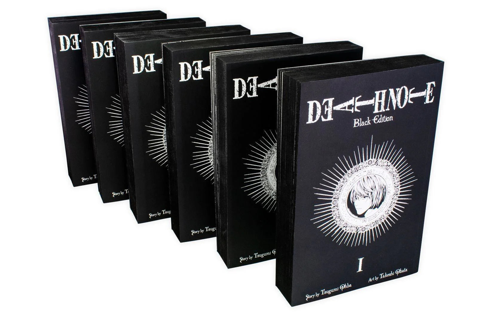 Death Note Black Editions 1-6 Complete English