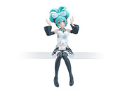 Cinnamoroll x Hatsune Miku Noodle Stopper figure