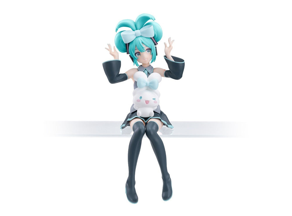 Cinnamoroll x Hatsune Miku Noodle Stopper figure