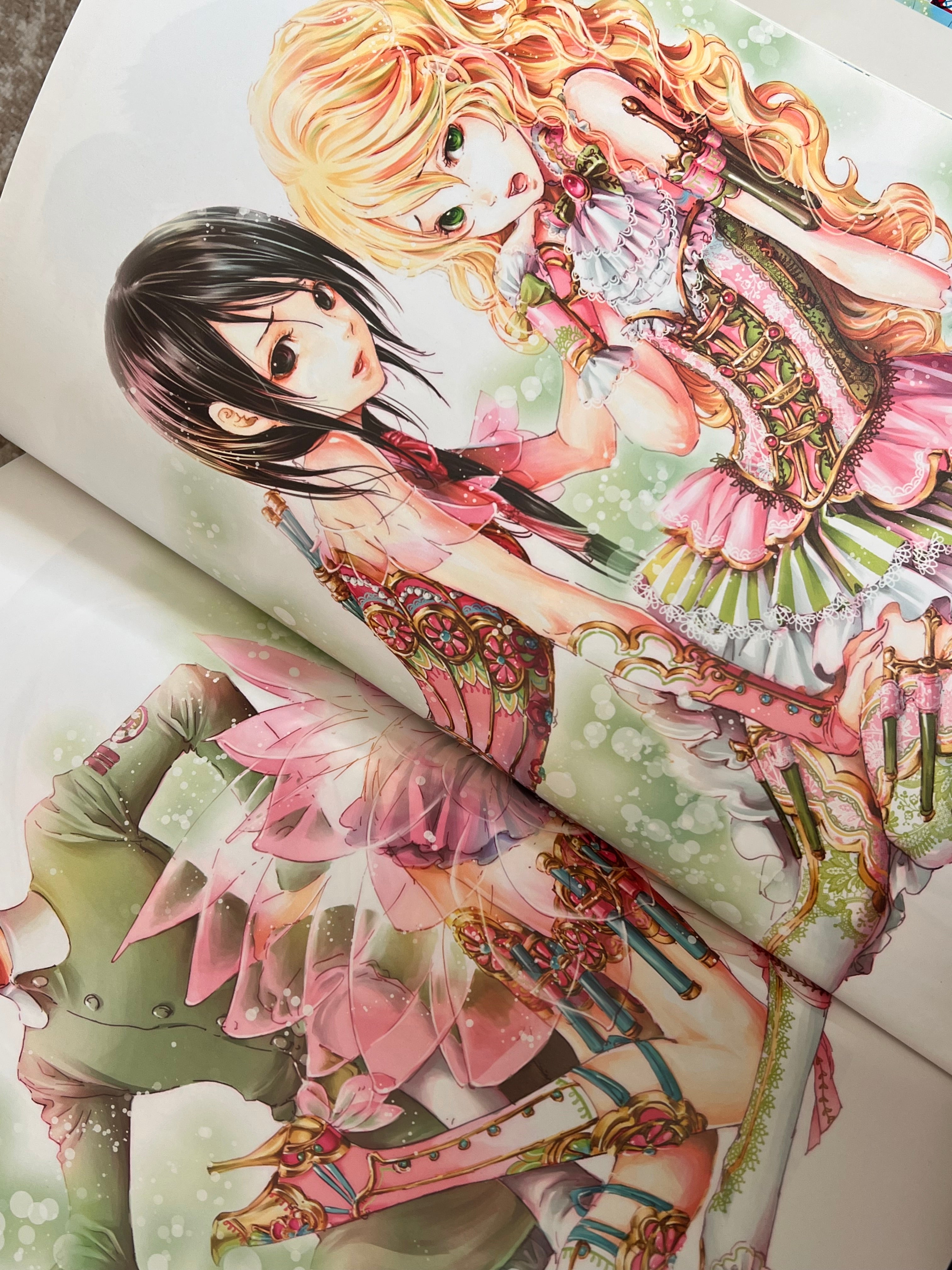 Adekan Illustration works by Tsukiji Nao 2010-2012