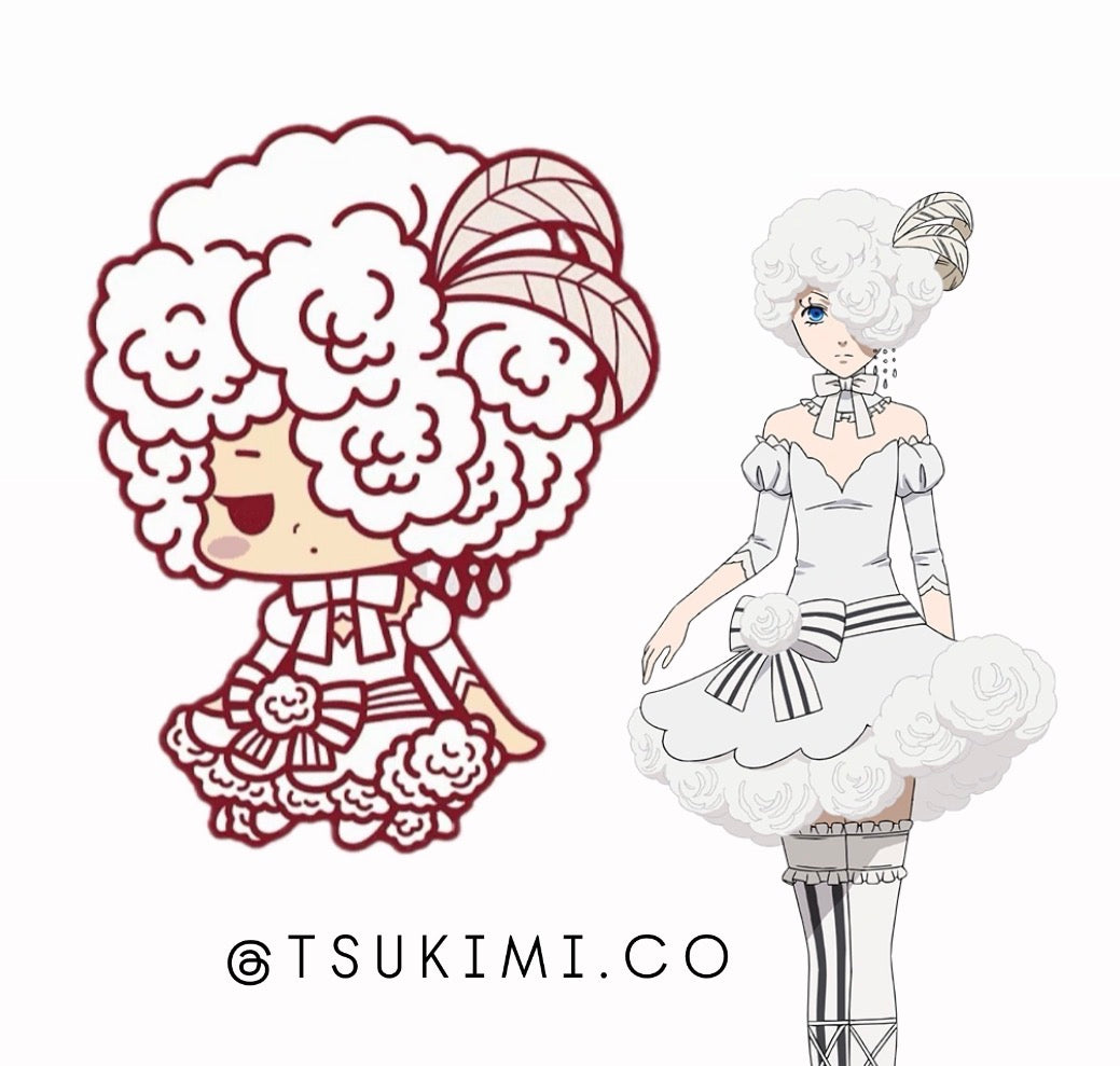 Black Butler Book Of Circus Doll Official Keychain Kuroshitsuji