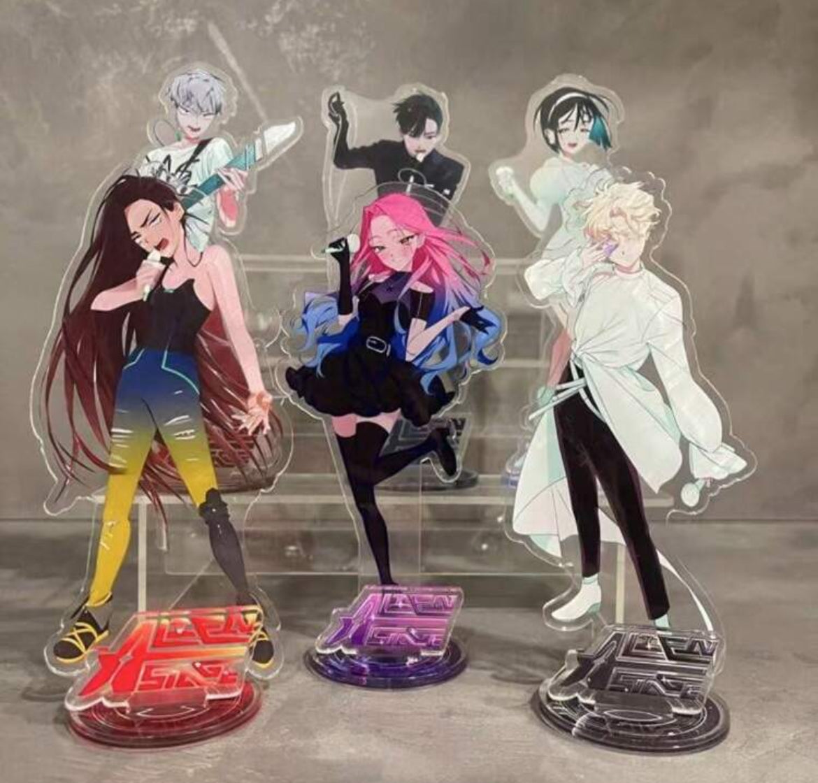 Alien Stage Cast Acrylic Stands Ivan Till Hyuna Luka Mizi Sua – Tsukimi.co