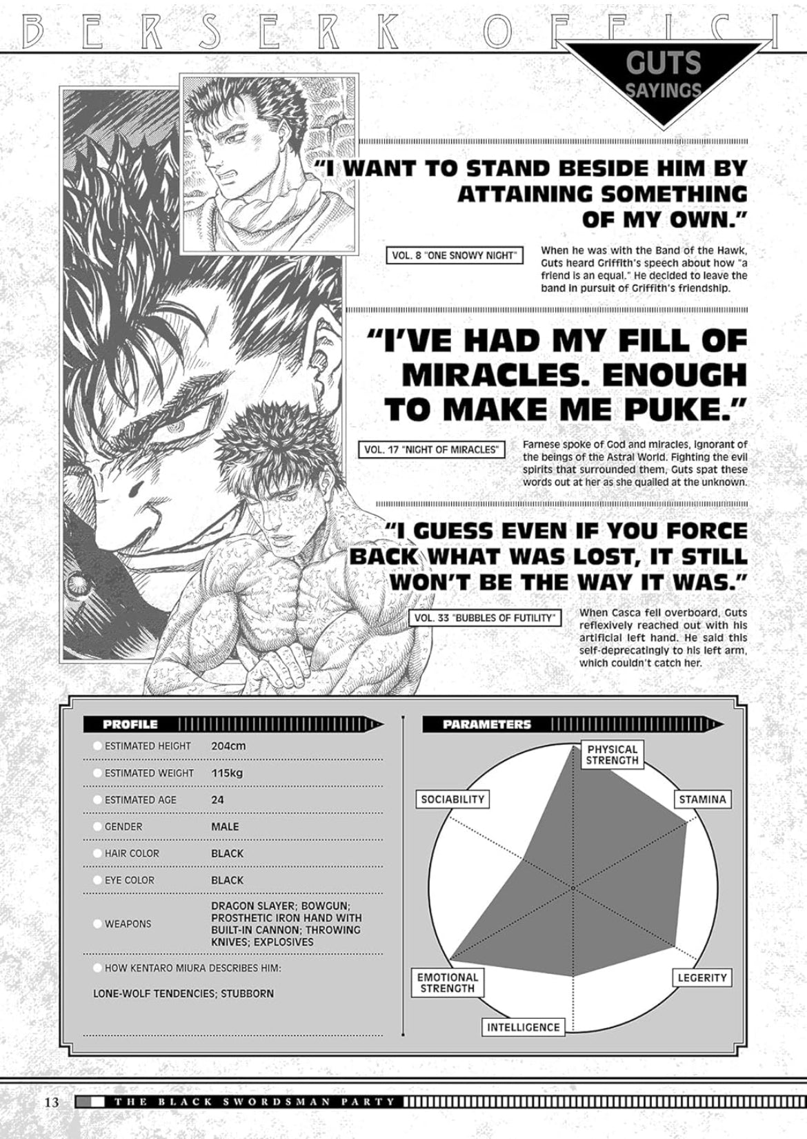 Berserk Official Guidebook English