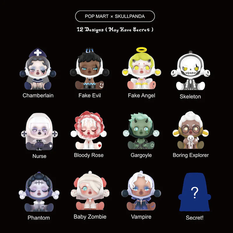 Skullpanda Ancient Castle Blind Box Series by Pop Mart