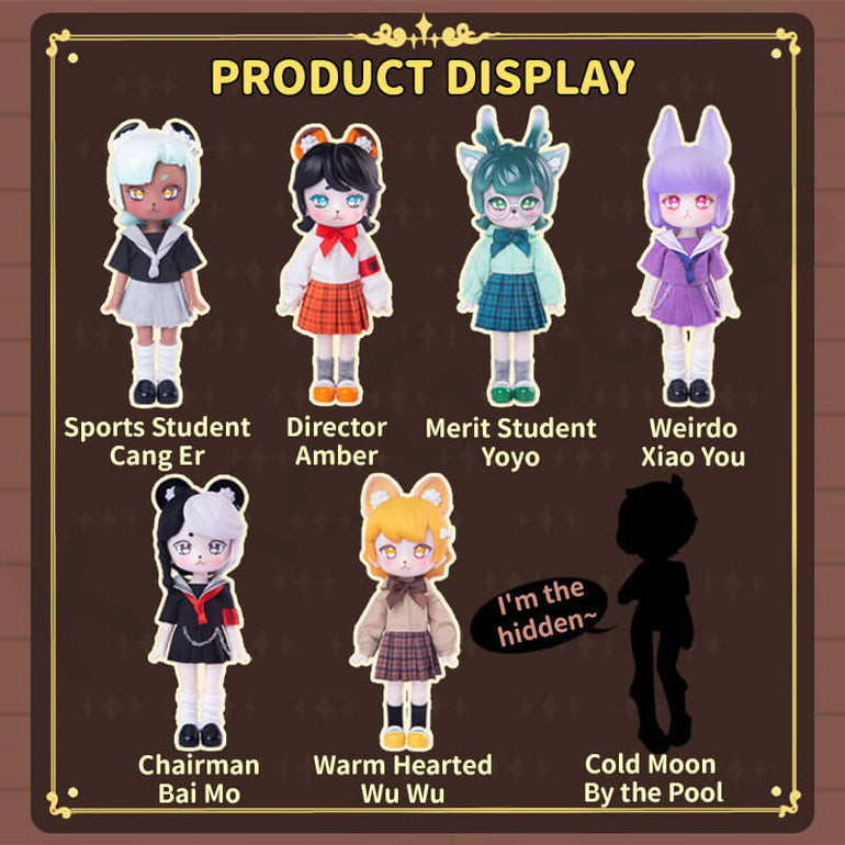BJD Pennys Box School Haunting Dolls Blind Box
