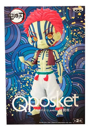OPEN BOX Qposket Demon slayer Akaza figure