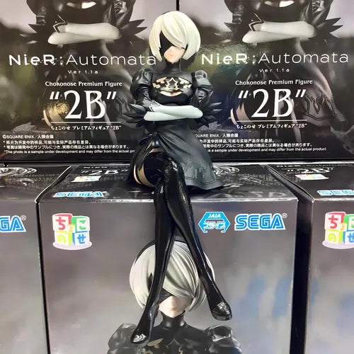 Nier Autamata 2B Chokonose Premium Figure by SEGA